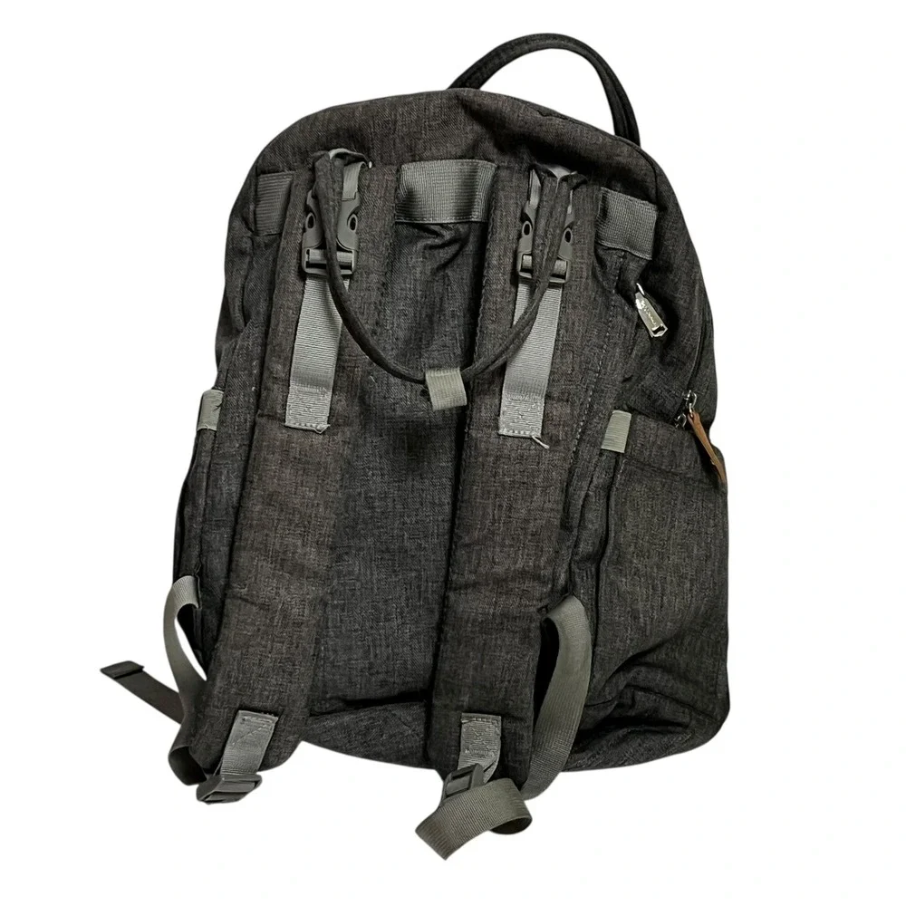 BabbleRoo Diaper Bag Backpack Large Capacity Travel Baby Bag‎ Gray 2984
